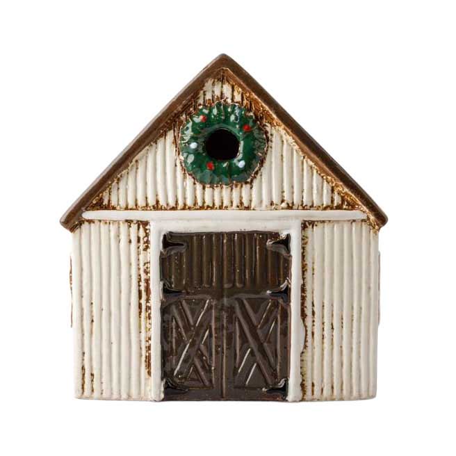 French Country Nordgard Stable with Wreath